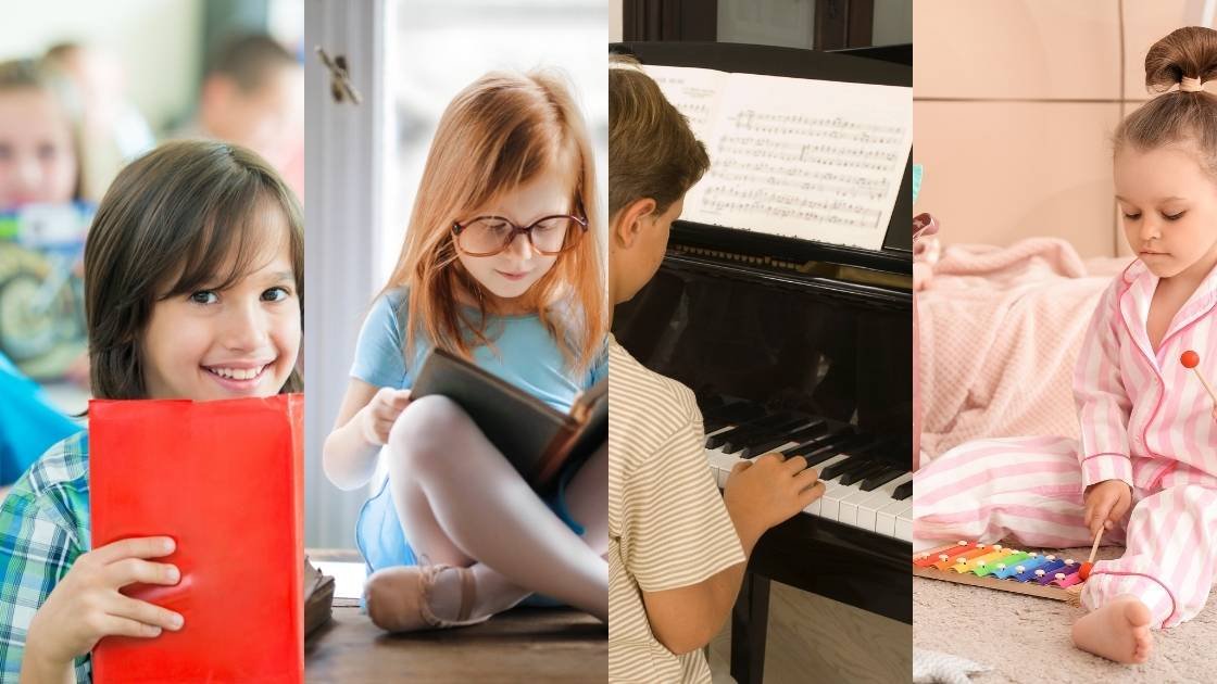 aprendizaje, lectura, motricidad, piano, niños
